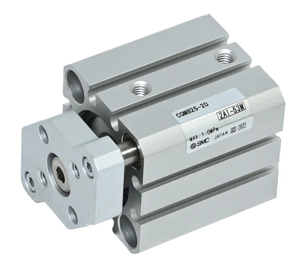 Produktfoto 1 von SMC CQMB25-20 Compact Guide Rod Cylinder New