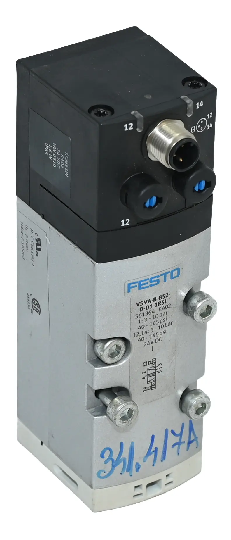 Produktfoto 1 von Festo VSVA-B-B52-D-D1-1R5L 561364 Solenoid Valve