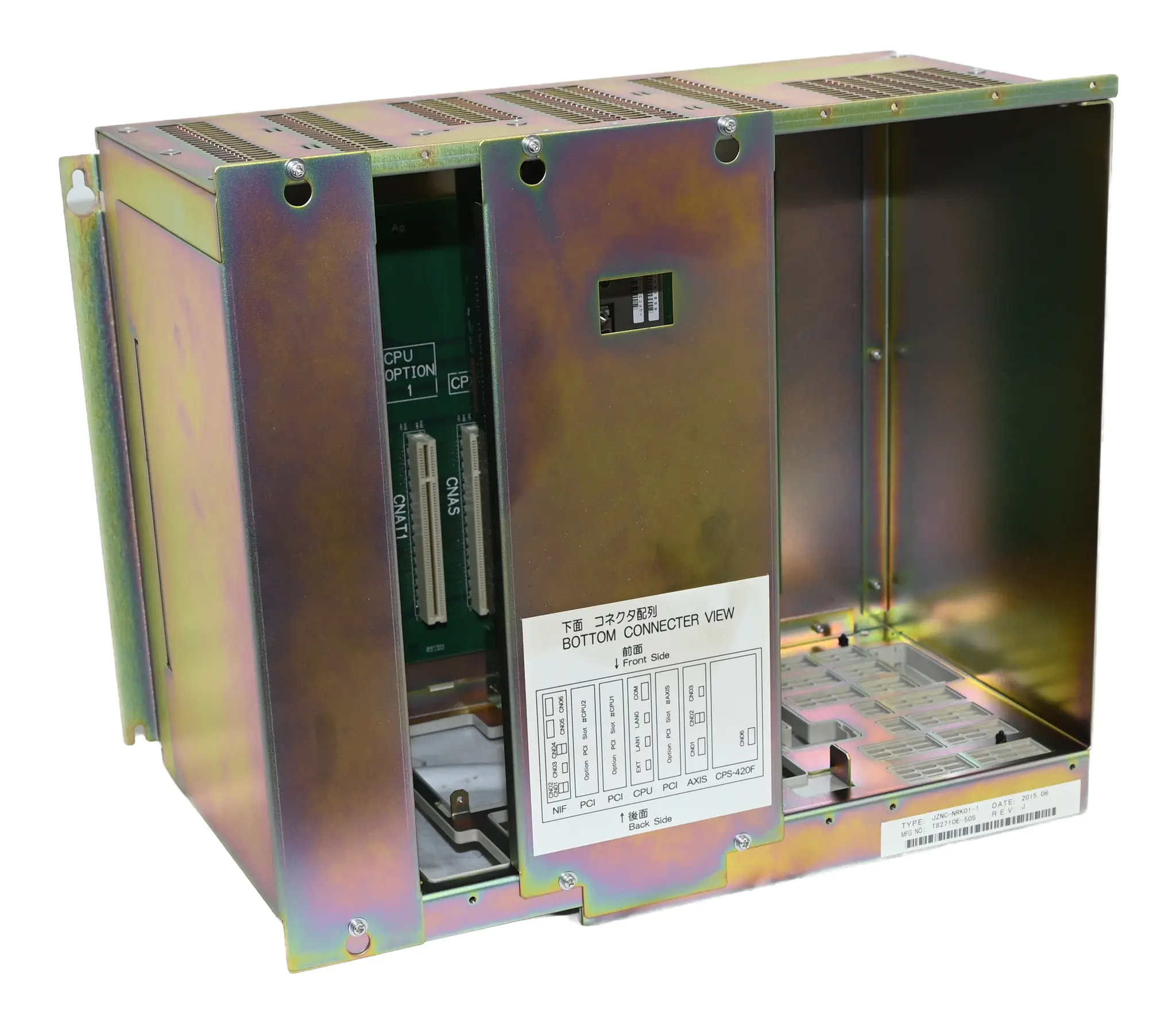 Produktfoto 1 von Yaskawa JZNC-NRK01-1 Card Slot Module Rack New