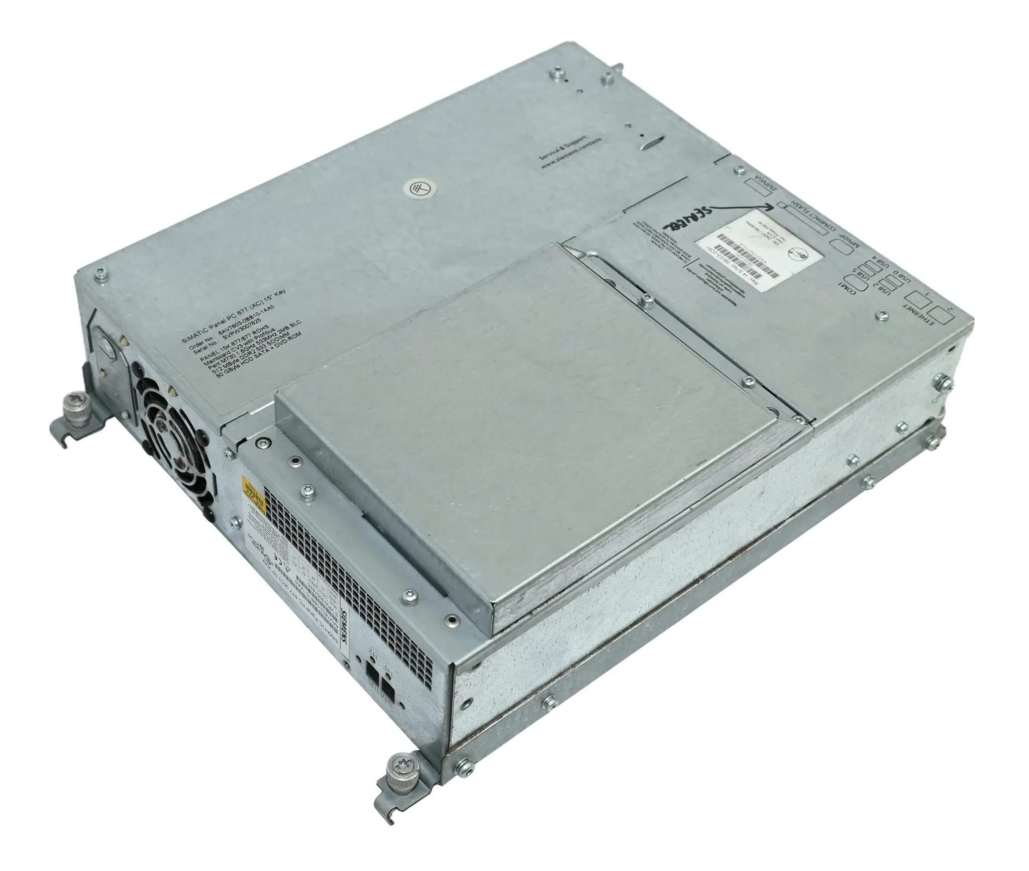 Produktfoto 1 von Siemens 6AV7803-0BB10-1AA0 Simatic 6AV7 803-0BB10-1AA0 Panel PC 677 15"