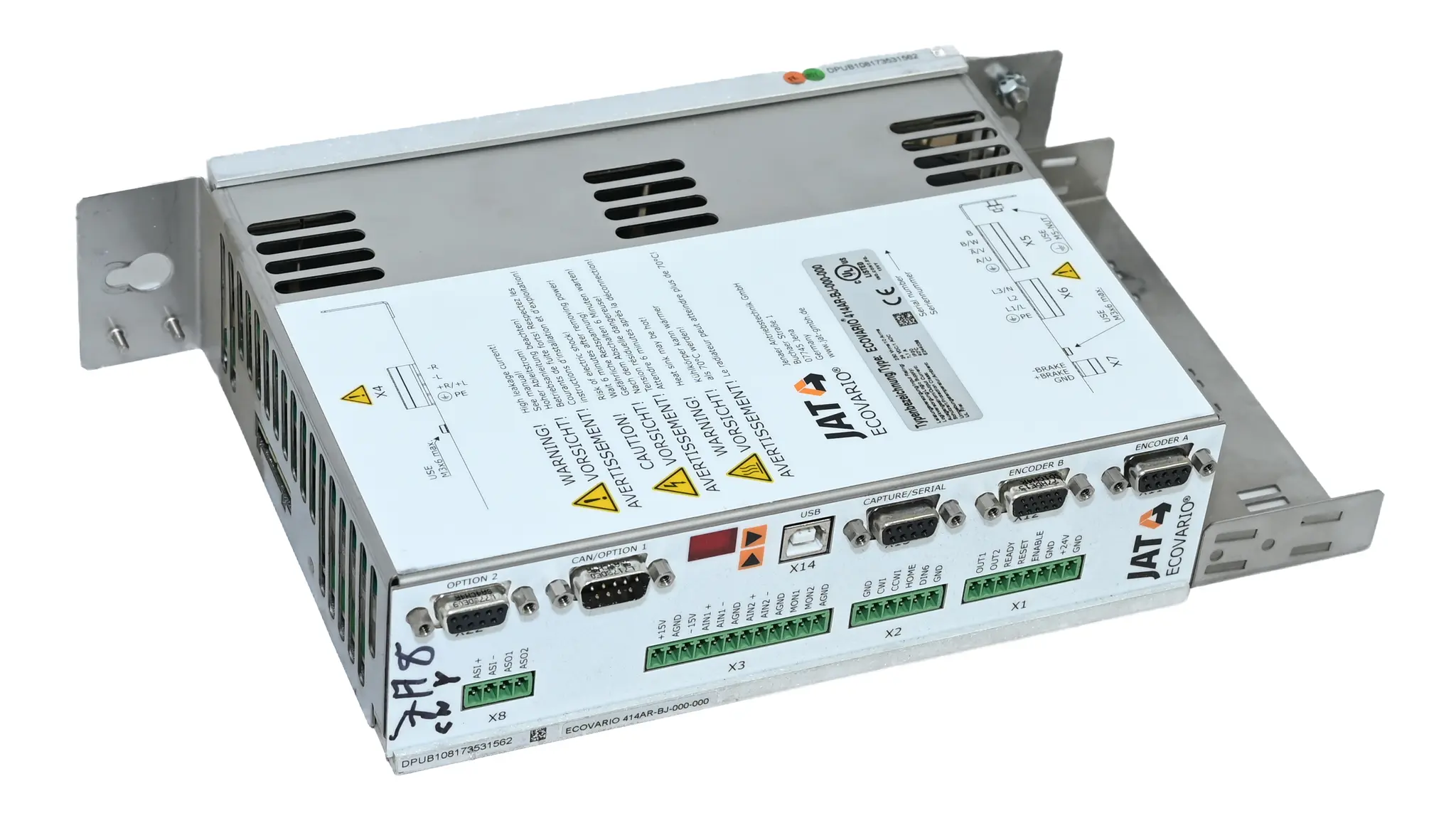 Produktfoto 1 von Jenaer ECOVARIO 414AR-BJ-000-000 Servo Drive
