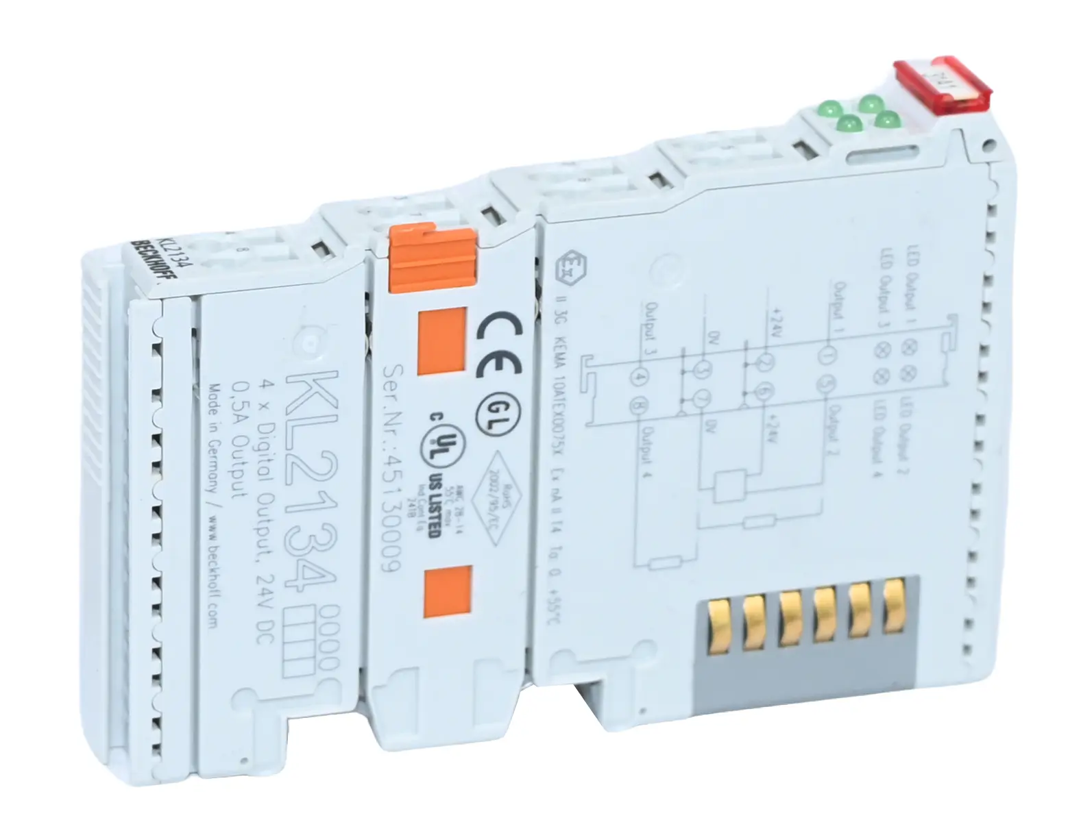 Produktfoto 1 von Beckhoff KL2134 4-Channel Digital Output