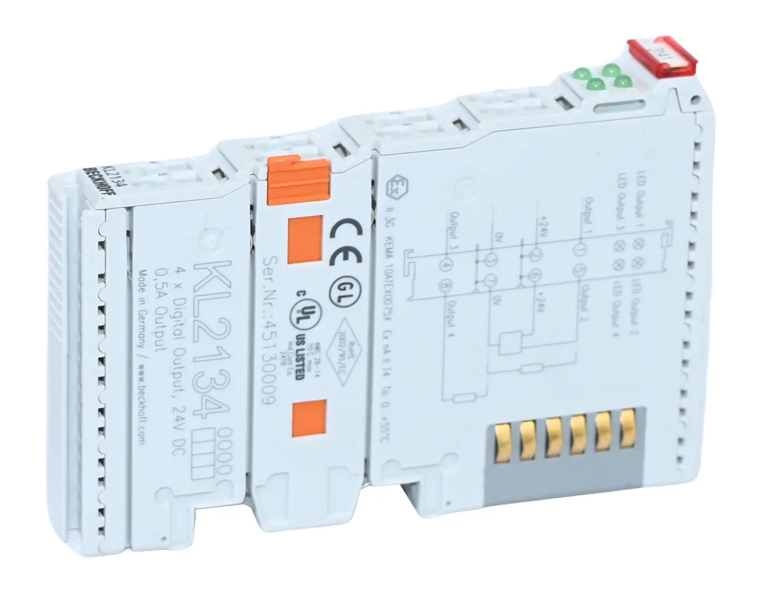 Produktfoto 1 von Beckhoff KL1104 4-Channel Digital Output