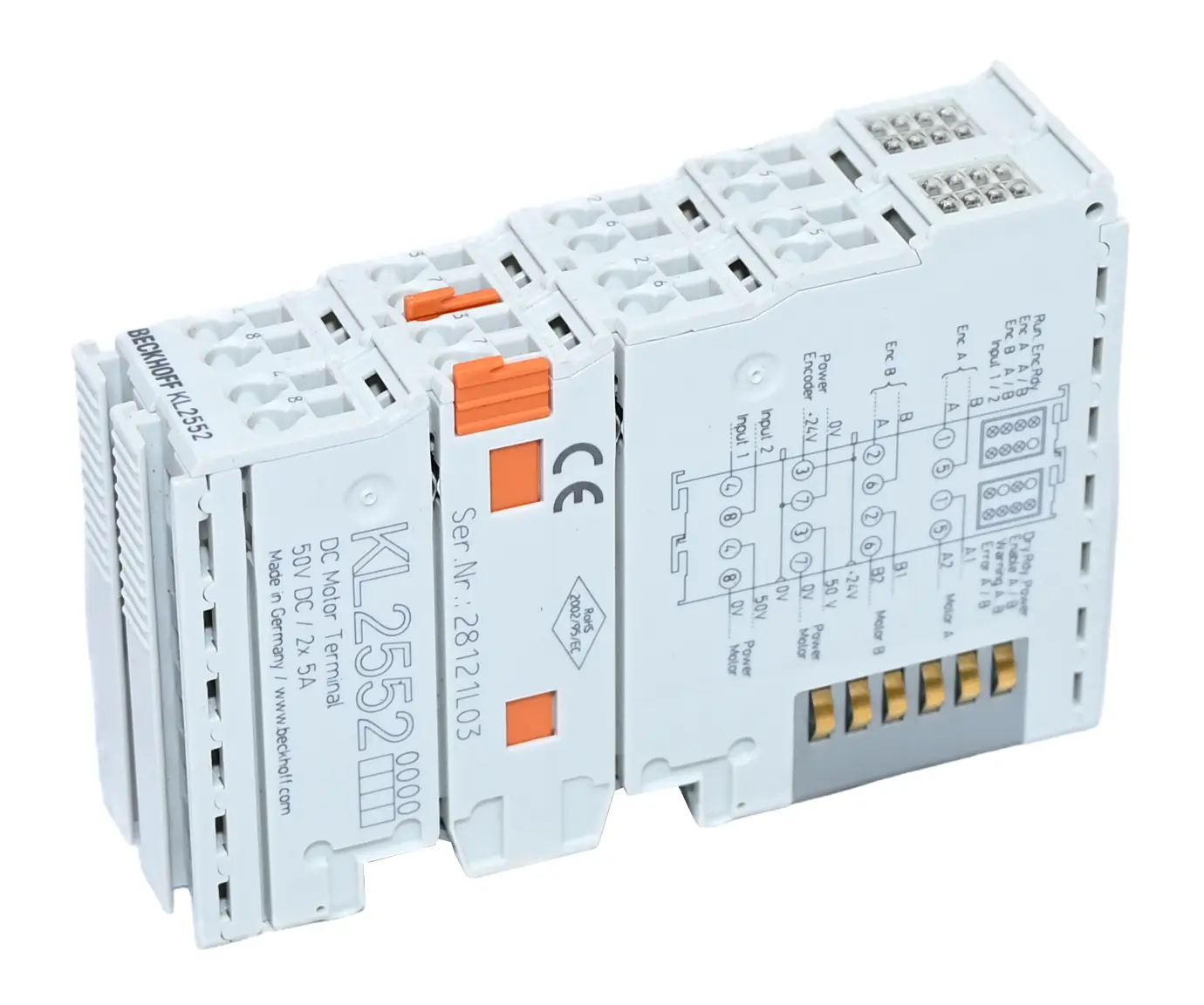 Produktfoto 1 von Beckhoff KL2552 DC Motor Terminal