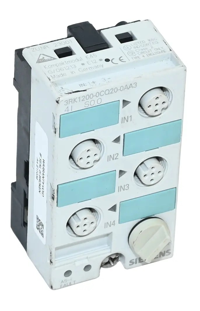 Produktfoto 1 von Siemens 3RK1200-0CQ20-0AA3 3RK1 200-0CQ20-0AA3 AS-i Compact Module