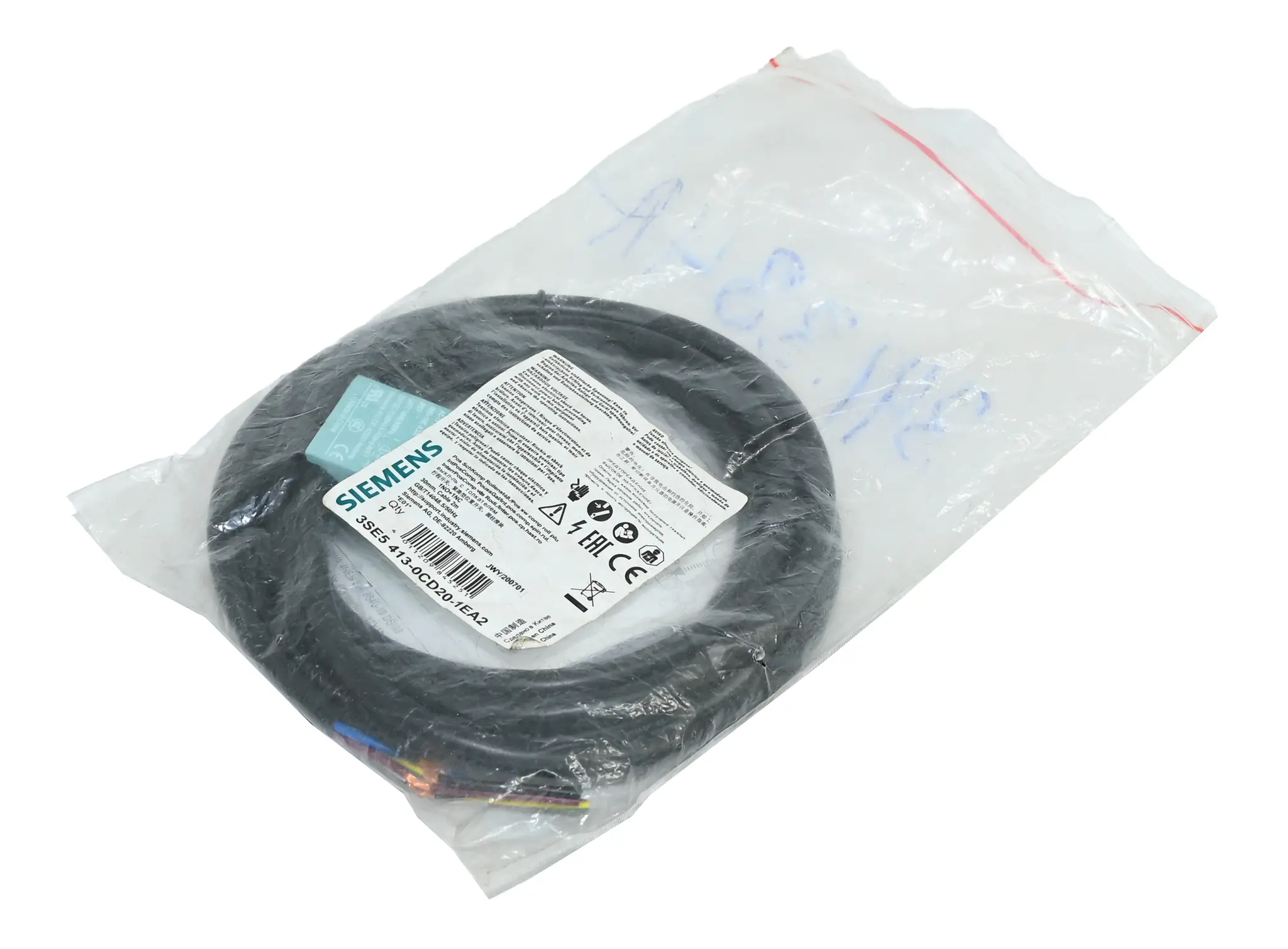 Produktfoto 1 von Siemens 3SE5413-0CD20-1EA2 3SE5 413-0CD20-1EA2 Position Switch New