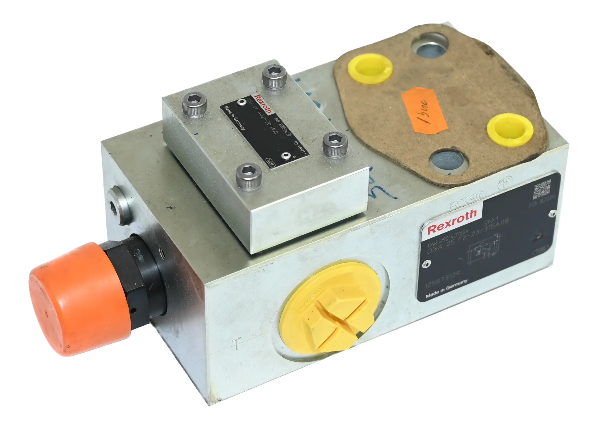 Produktfoto 1 von Rexroth R901437604 DBA 25 F2-23/315A08 Pump Safety Block