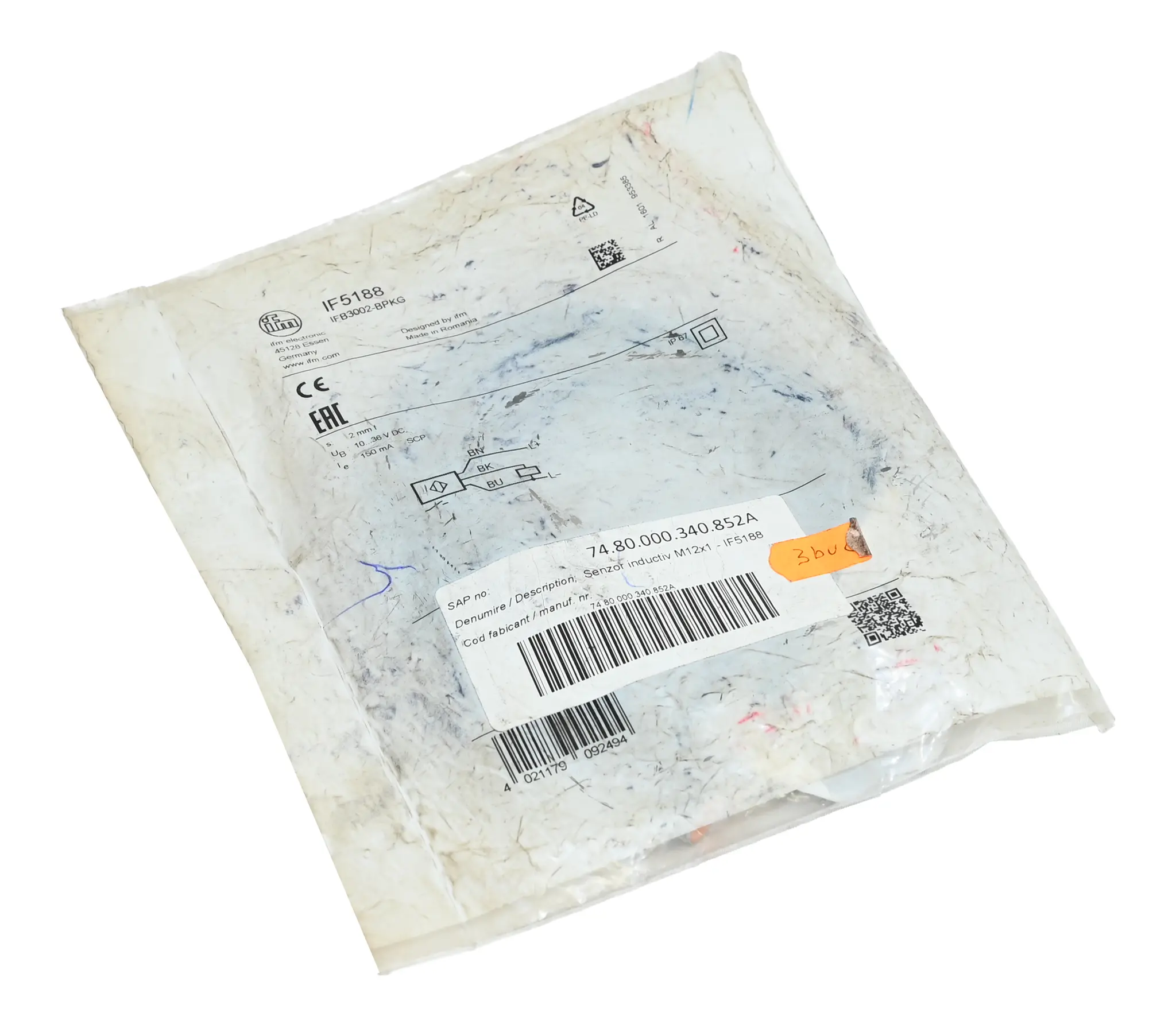 Produktfoto 1 von ifm IF5188 Inductive Sensor New