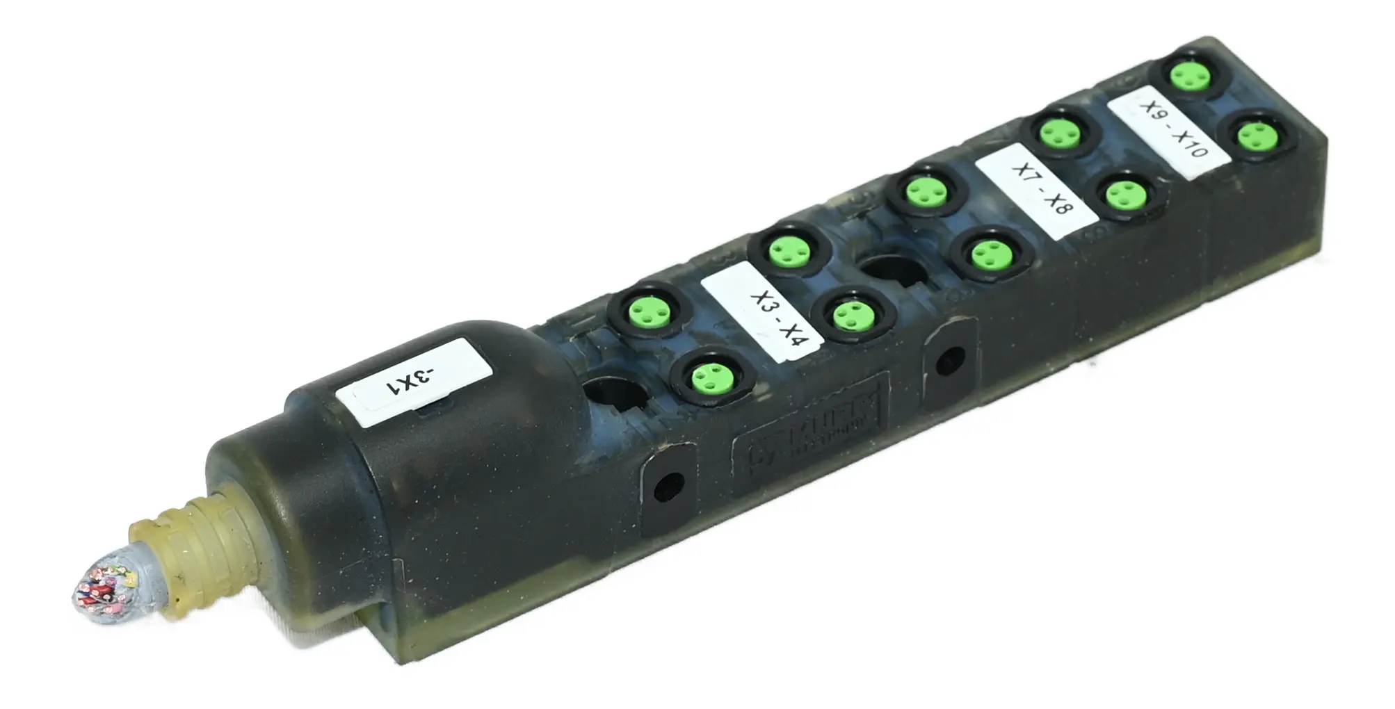 Produktfoto 1 von Murr Elektronik 8000-80010-3840500 Exact8 3 Pole Moulded Cable