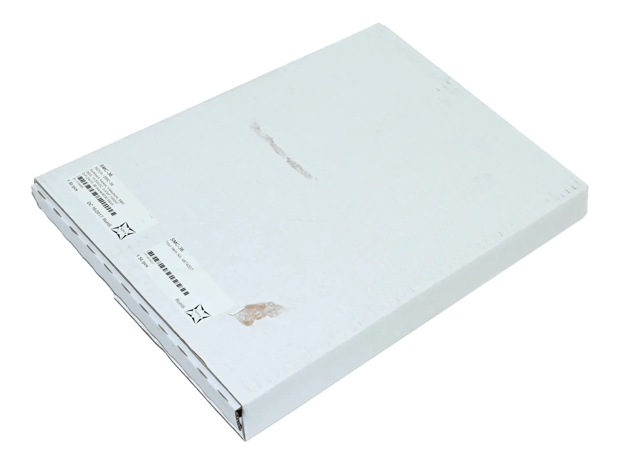 Produktfoto 1 von Nova SMC-36 Ceramic Capacitors 10-50VDC 0.47pF-1000nF New