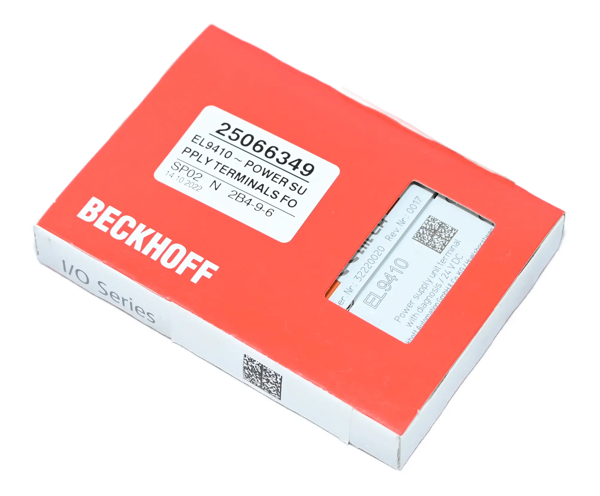 Produktfoto 1 von Beckhoff EL9410 Power Supply for E-Bus New sealed