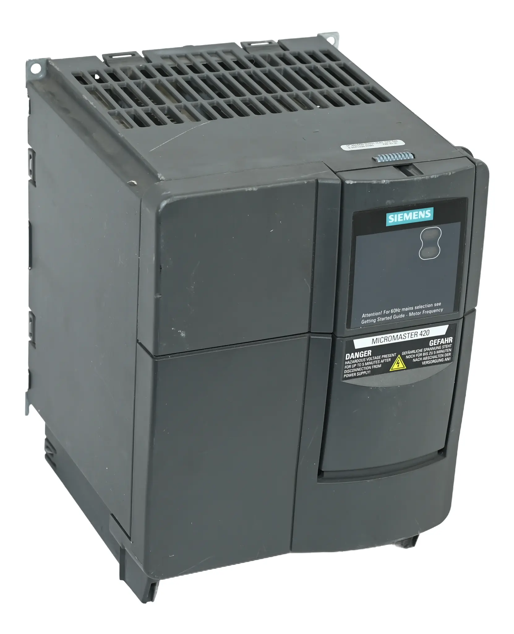 Siemens 6SE6420-2UD31-1CA1 Micromaster 420 6SE6 420-2UD31-1CA1 11kW MM420