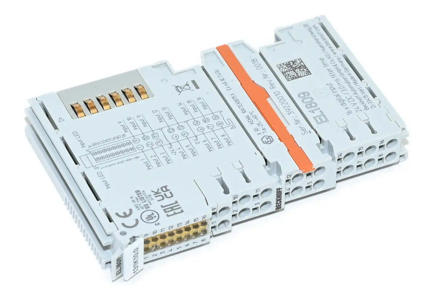 Produktfoto 1 von Beckhoff EL1809 Digital Input Module