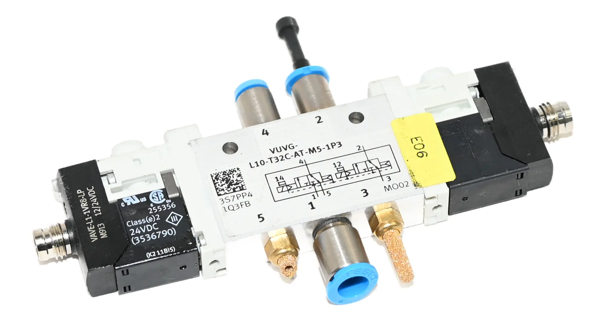 Produktfoto 1 von Festo VUVG-L10-T32C-AT-M5-1P3 566454 Solenoid Valve