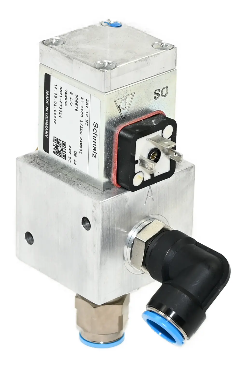 Produktfoto 1 von Schmalz EMVO 12 24V-DC 3/2 NC Solenoid Valve
