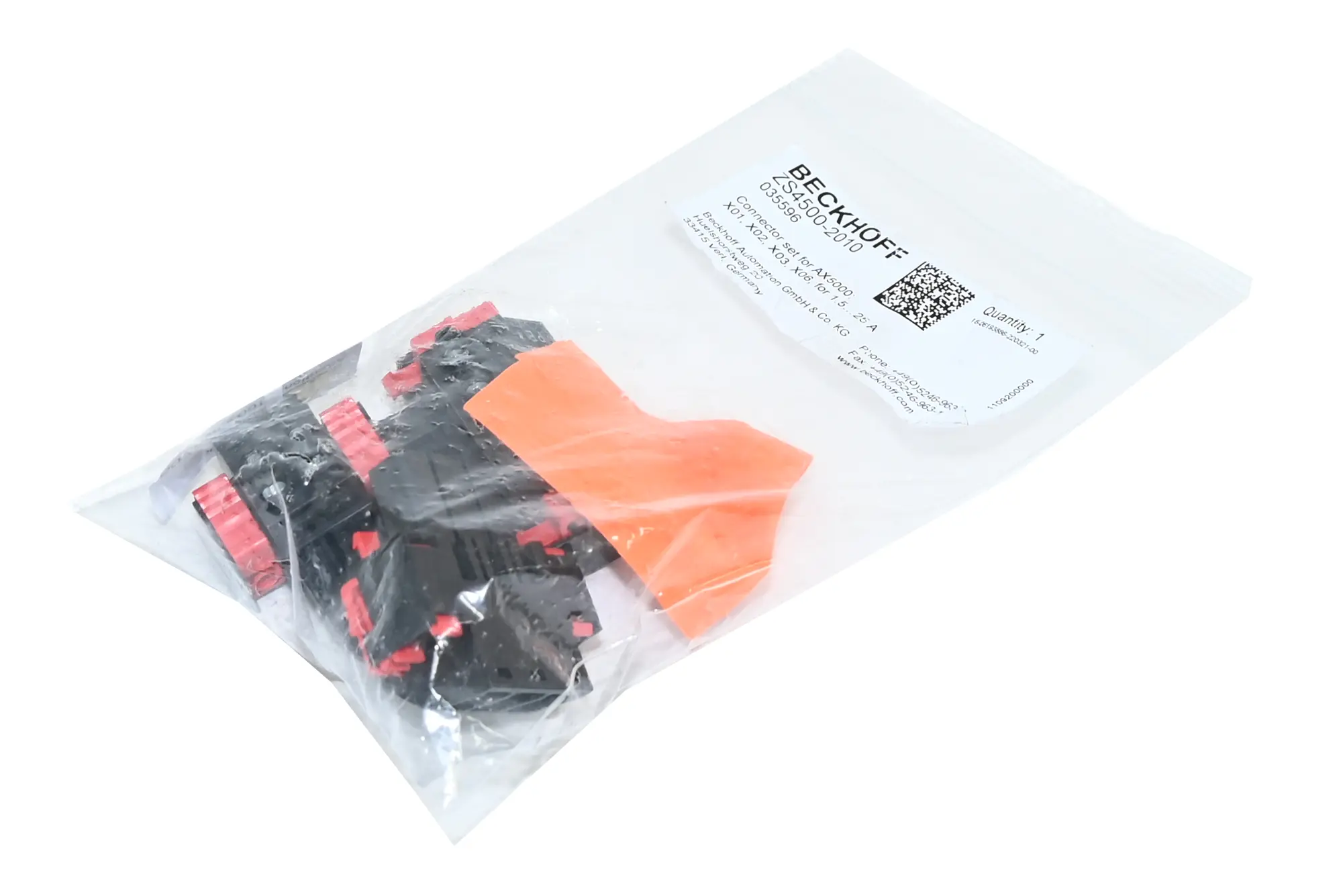 Produktfoto 1 von Beckhoff ZS4500-2010 Connector set for AX5000 New