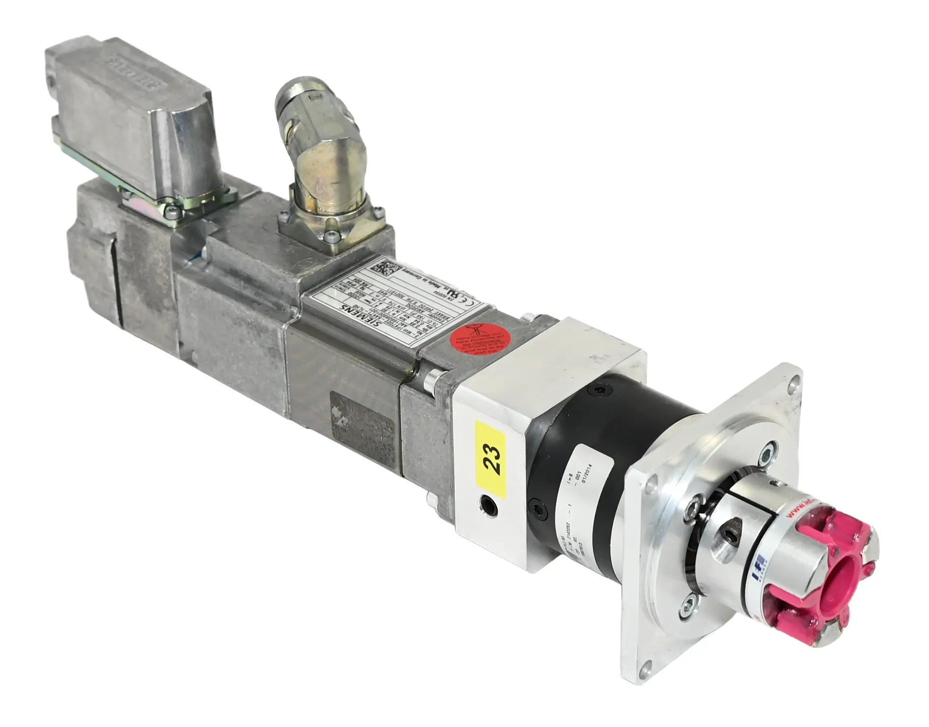 Produktfoto 1 von Siemens 1FK7022-5AK71-1LH0 Simotics S 1FK7 022-5AK71-1LH0 3-Phase Servo Motor
