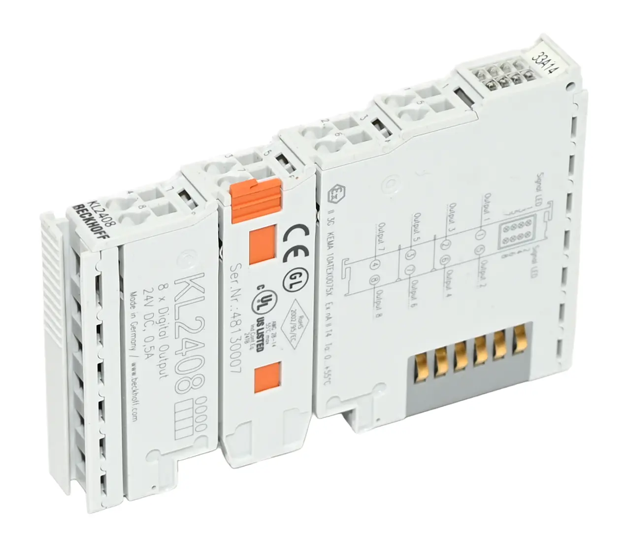 Produktfoto 1 von Beckhoff KL2408 8-Channel Digital Output
