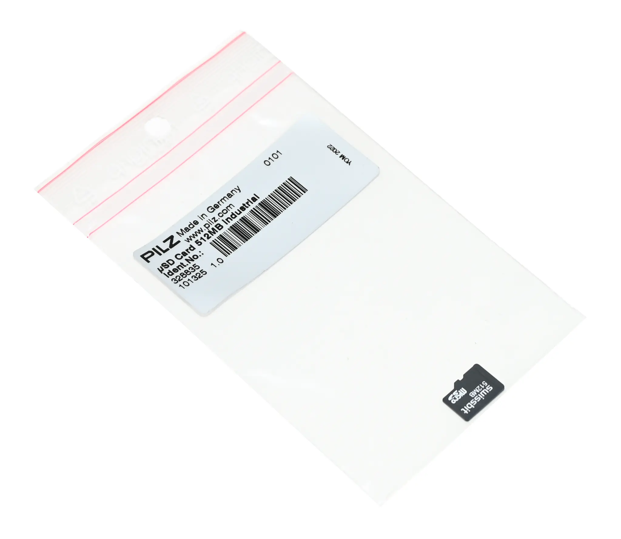 Produktfoto 1 von Pilz 328835 uSD Card 512MB Industrial New