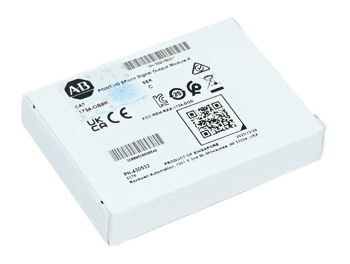 Produktfoto 1 von Allen Bradley 1734-OB8K Point I/O 8 Point Digital Output Module-K New