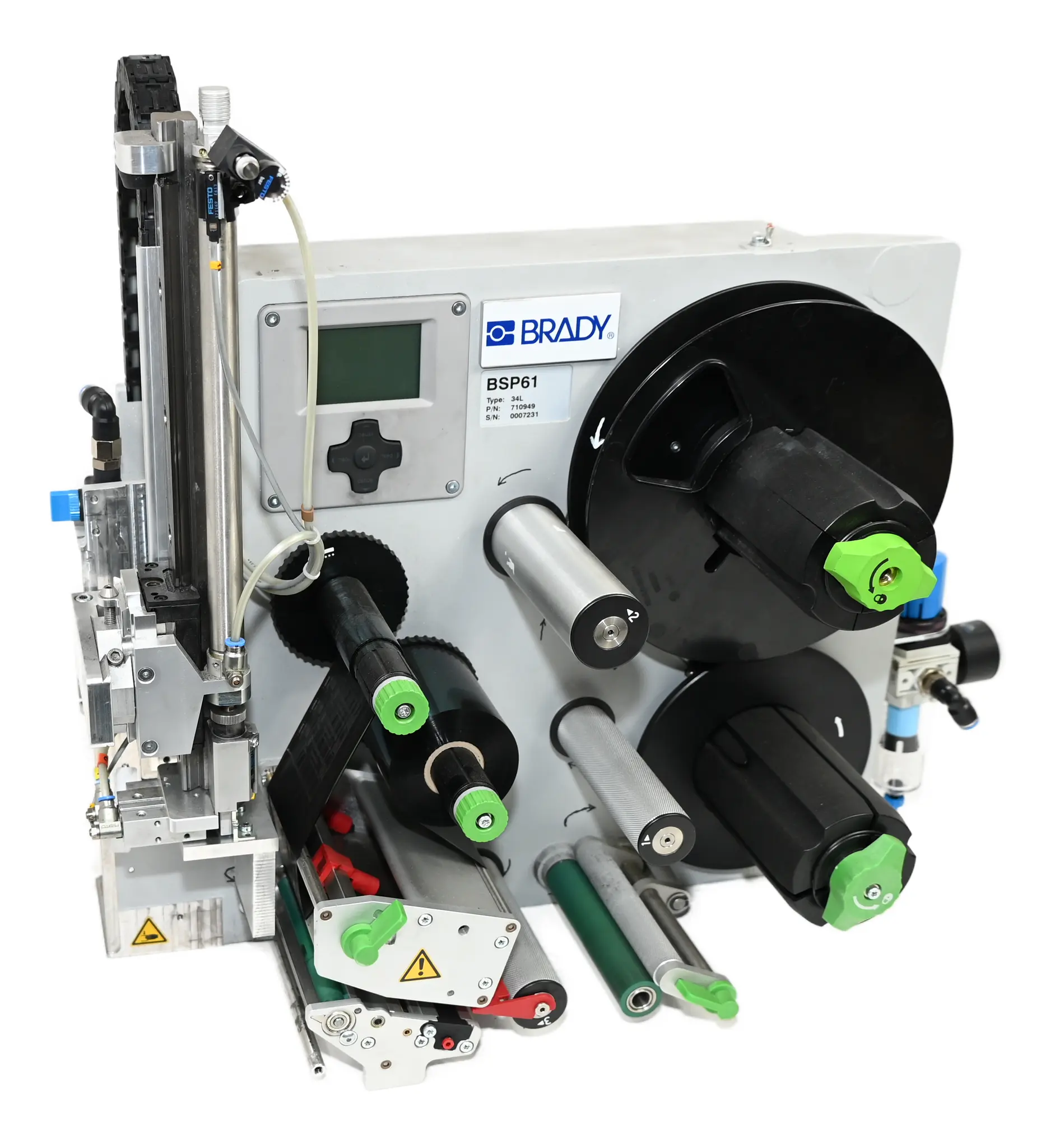 Produktfoto 1 von Brady BSP61 34L 710949 Industrial Print and Apply Label Printer