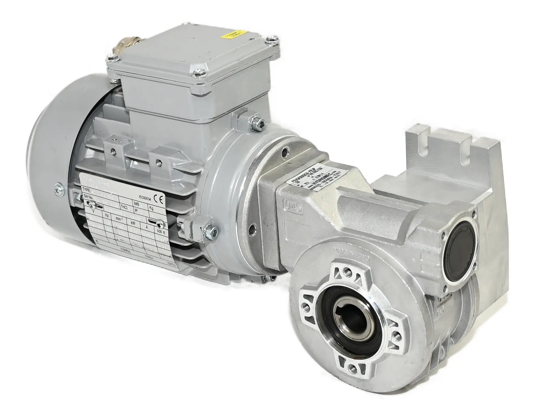 MÄDLER MS 631-4 PTC Worm Gear Motor 0.12kW 230/400V Mini Motor Gearbox