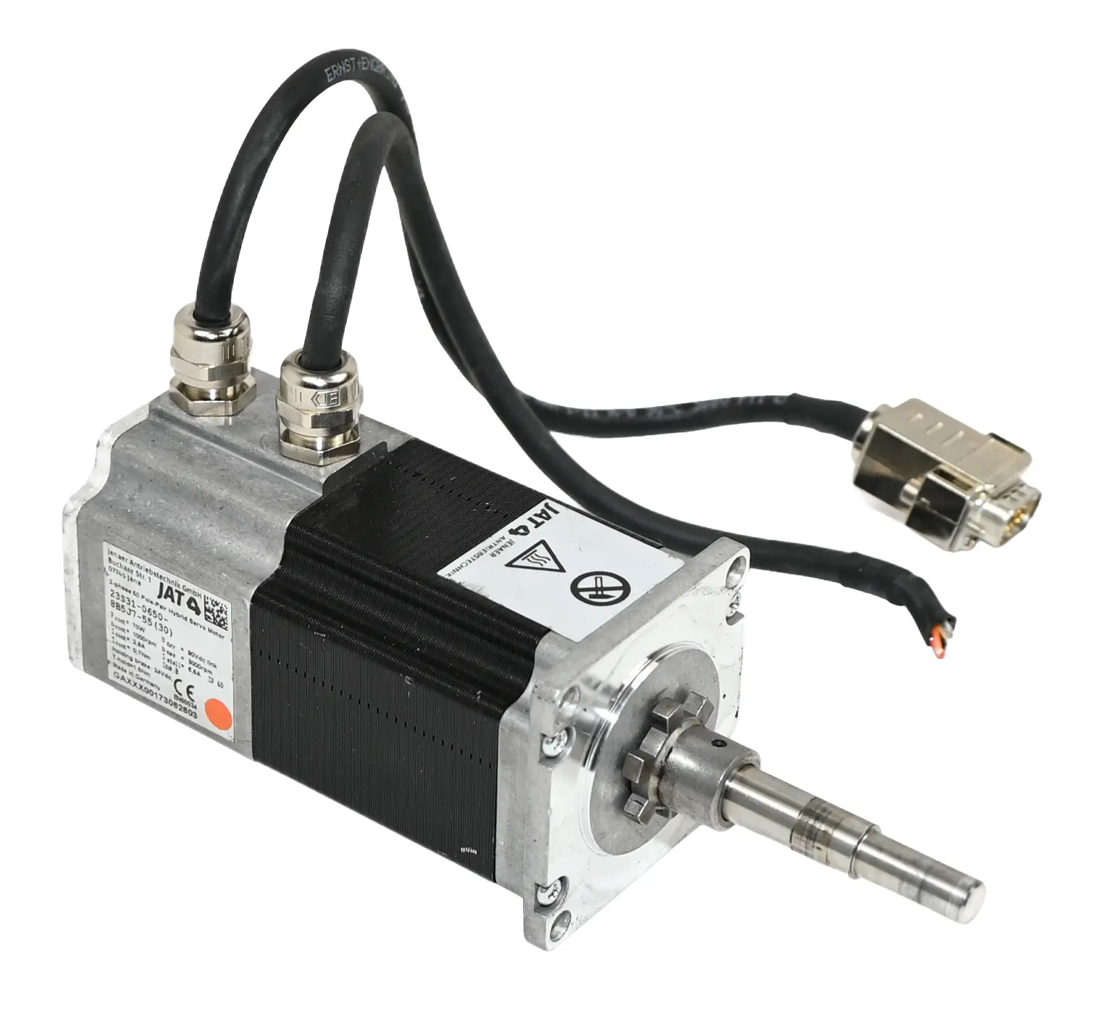 Produktfoto 1 von Jenaer 23S31-0650-8B5J7-55(30) 2-phase 60 Pole-Pair Hybrid Servo Motor