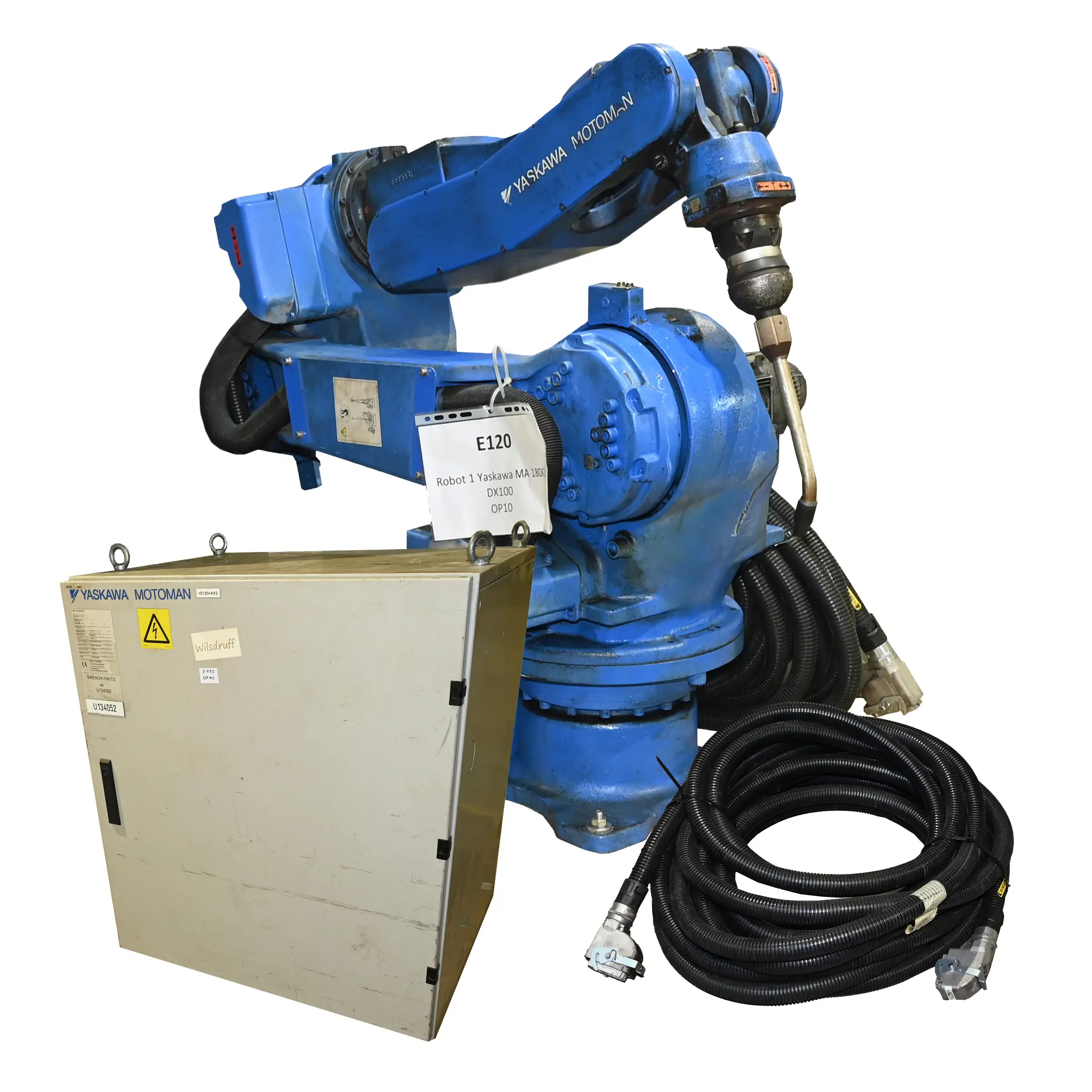 Produktfoto 1 von Yaskawa MA1800 YR-MA01800-B00 DX100 Cabinet Motoman Welding Robot