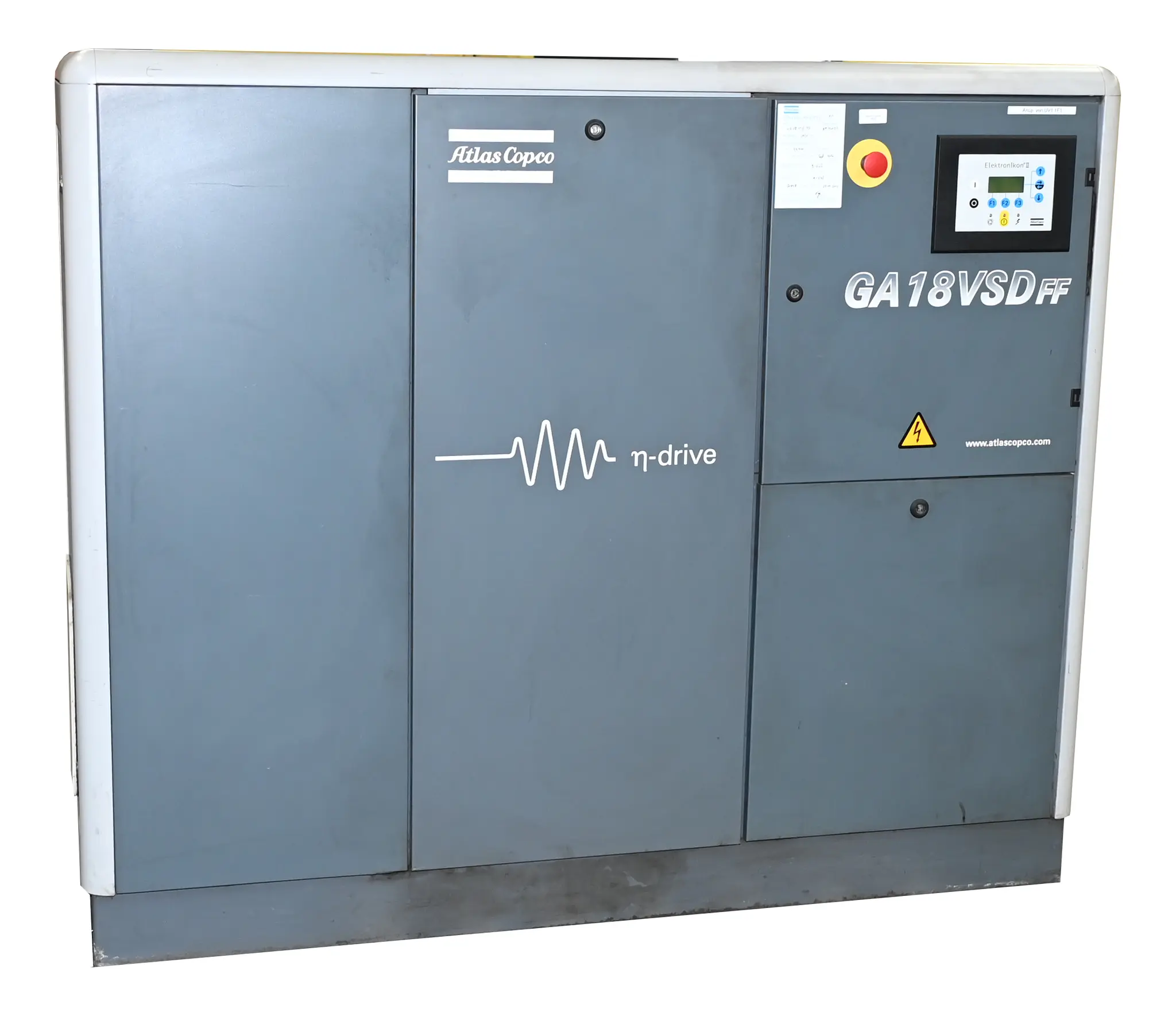 Produktfoto 1 von Atlas Copco GA18VSD FF GA18 VSD Screw Compressor 18.5kW