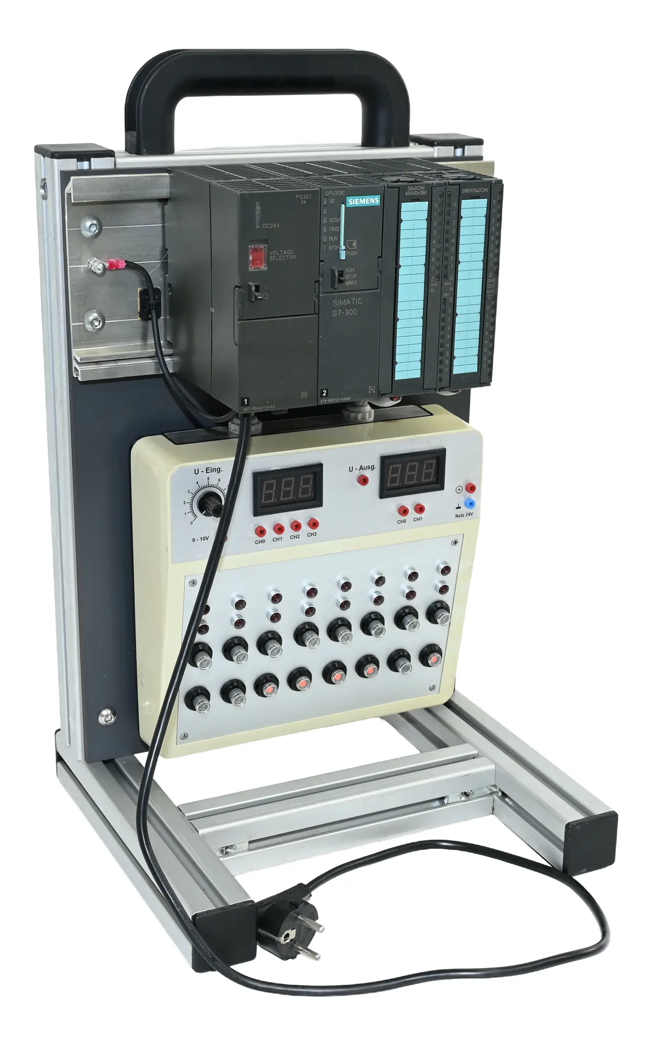 Produktfoto 1 von Siemens SImatic S7-300 Test Station 6ES7313-5BF03-0AB0 PS307 6ES7307-1BA00-0AA0 Panasonic CF-51