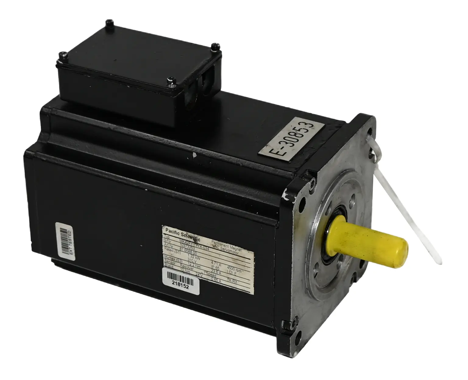 Produktfoto 1 von Pacific Scientific MK42FYYYYA-034 81.6588.00 1.32kW Permanent Magnet AC Servo Motor