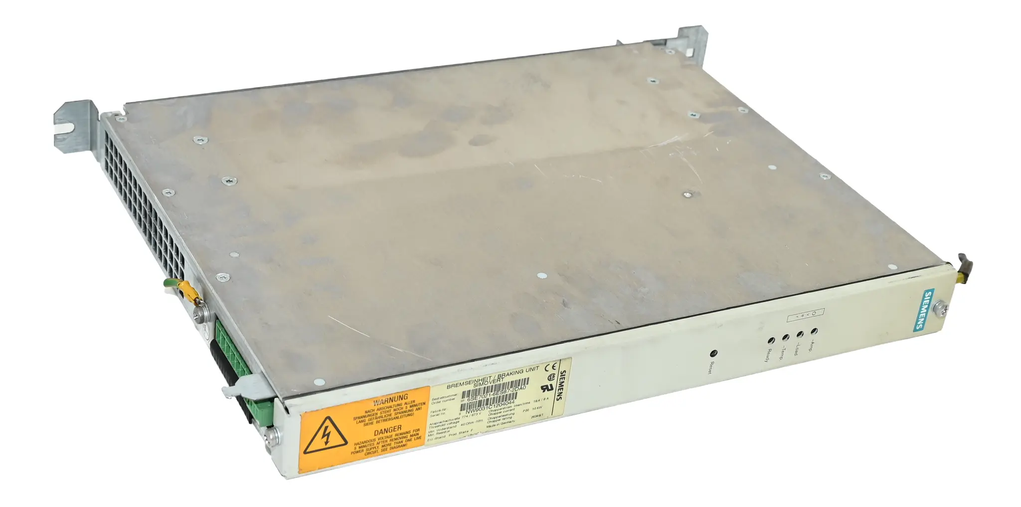 Produktfoto 1 von Siemens 6SE7021-6ES87-2DA0 Simovert 6SE7 021-6ES87-2DA0 Braking Unit