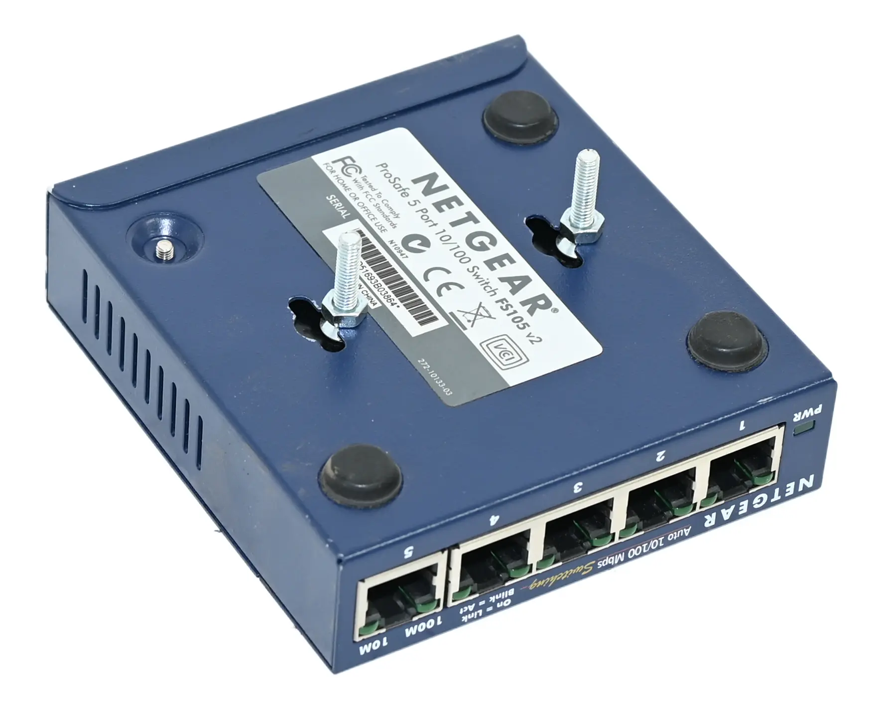 Produktfoto 1 von Netgear FS105 ProSafe 5-Port 10/100 Switch