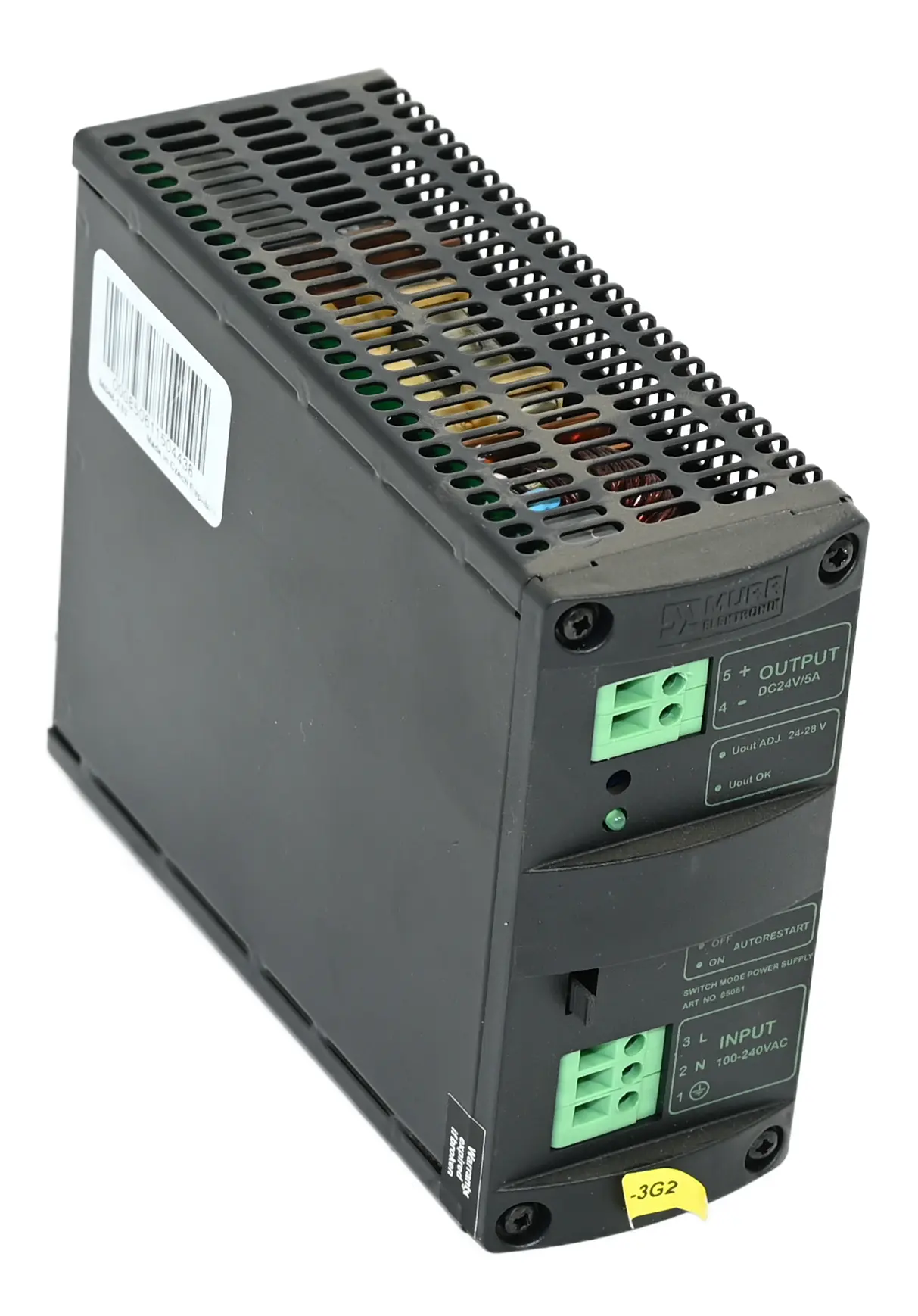 Produktfoto 1 von Murr Elektronik MCS5-115-230/24 85061 Switch Mode Power Supply