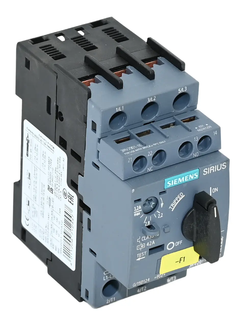 Produktfoto 1 von Siemens 3RV2011-1DA10 Sirius 3RV2 011-1DA10 Circuit Breaker