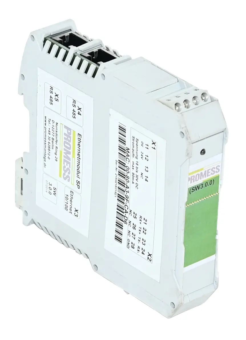 Produktfoto 1 von Promess SW3.0.0 Ethernet Module