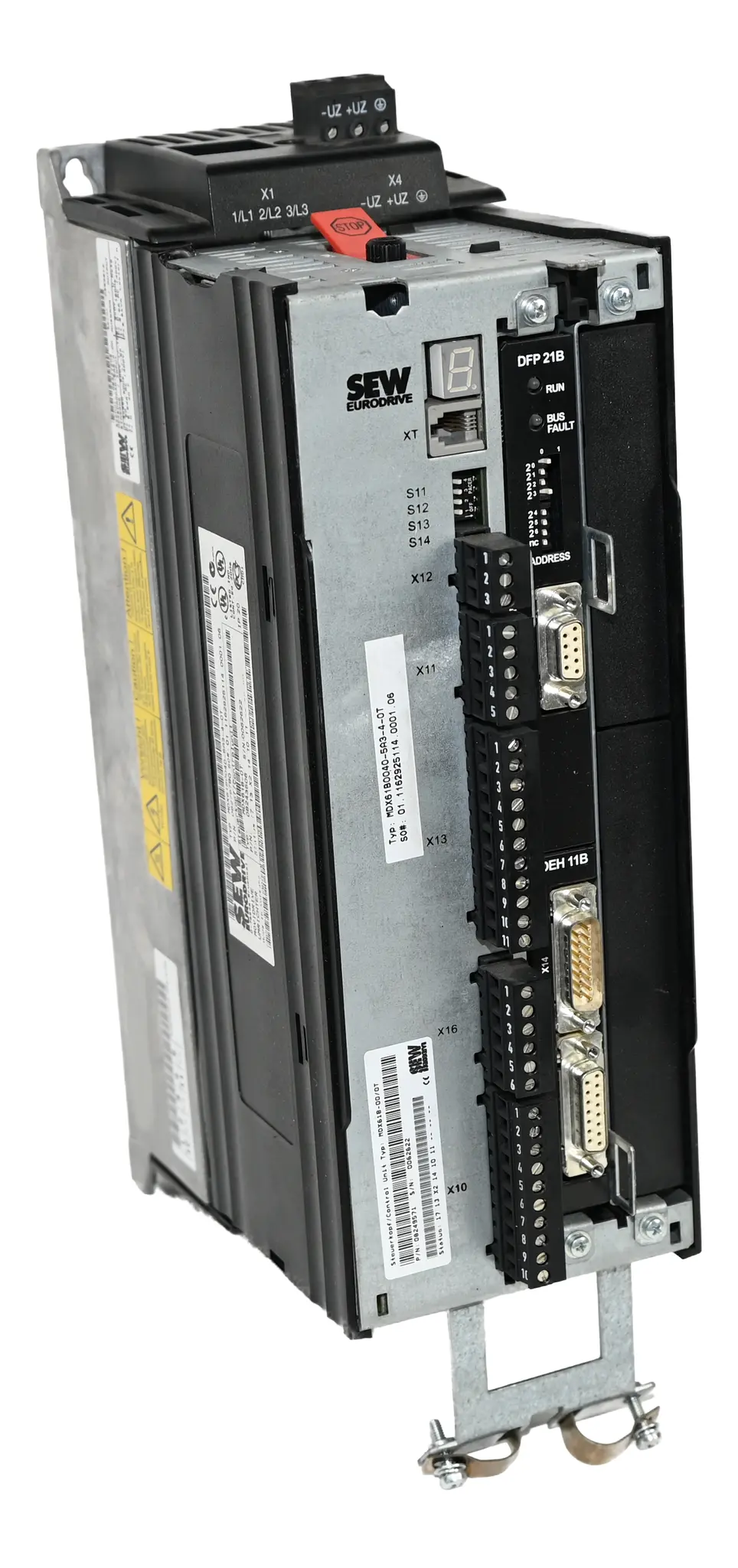 Produktfoto 1 von SEW Eurodrive MDX61B0040-5A3-4-0T 08279780 Inverter MDX61B-0T