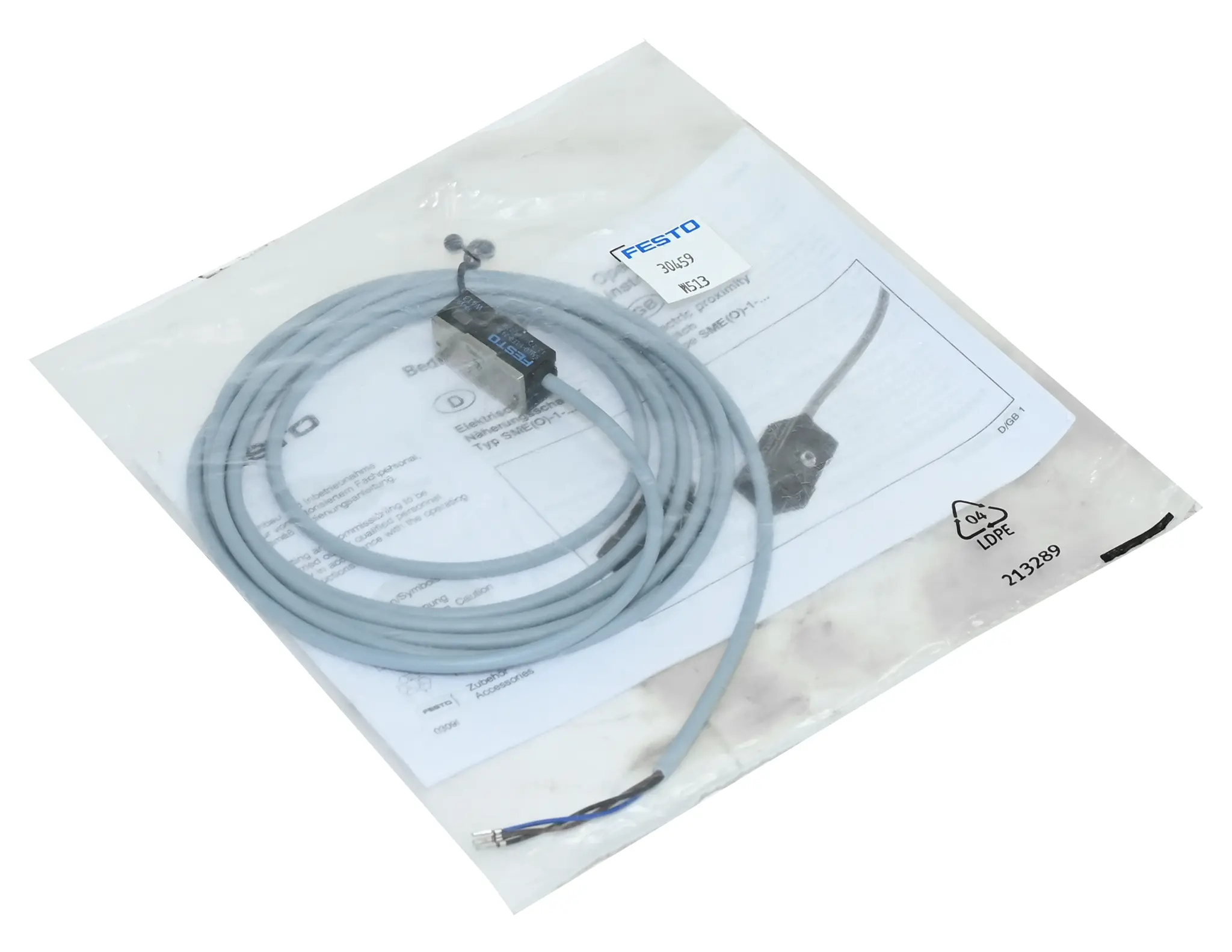Produktfoto 1 von Festo SMEO-1-LED-24-B 30459 Sensor New versiegelt