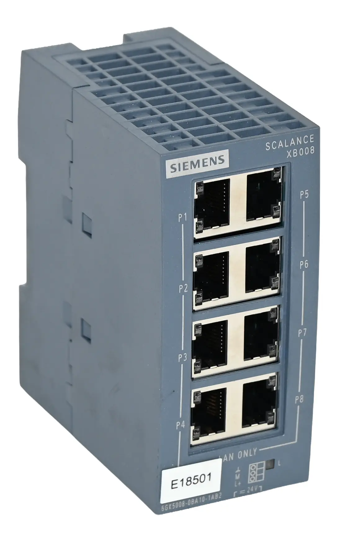Produktfoto 1 von Siemens 6GK5008-0BA10-1AB2 Scalance XB008 6GK5 008-0BA10-1AB2 Ethernet Switch