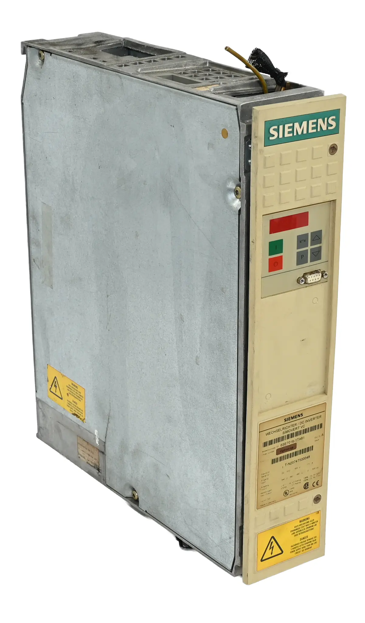 Produktfoto 1 von Siemens 6SE7016-1TA61 Simovert VC 6SE7 016-1TA61 DC Inverter