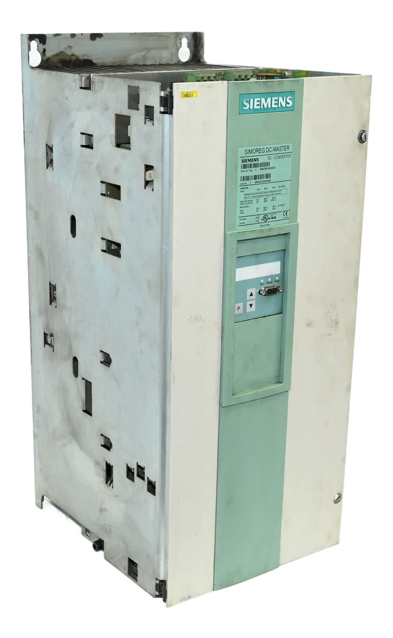 Produktfoto 1 von Siemens 6RA7081-6DS22-0 Simoreg DC-Master 6RA7 081-6DS22-0 DC-Converter