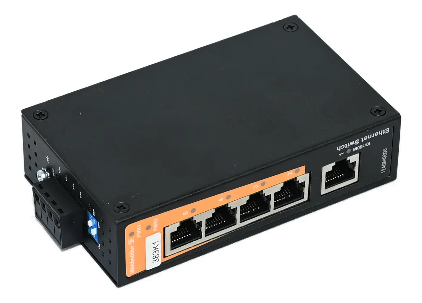 Produktfoto 1 von Weidmüller IE-SW-BL05-5TX 1240840000 Ethernet Switch
