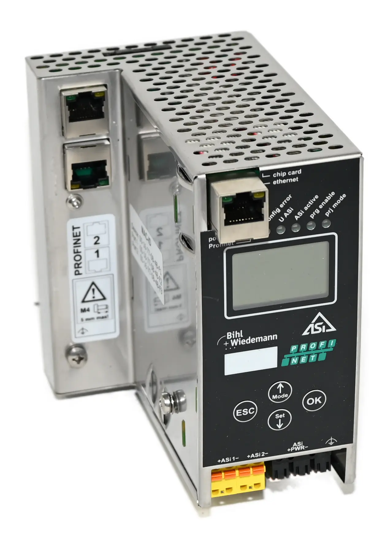 Produktfoto 1 von Bihl+Wiedmann ASi-3 Profinet Gateway BWU4855