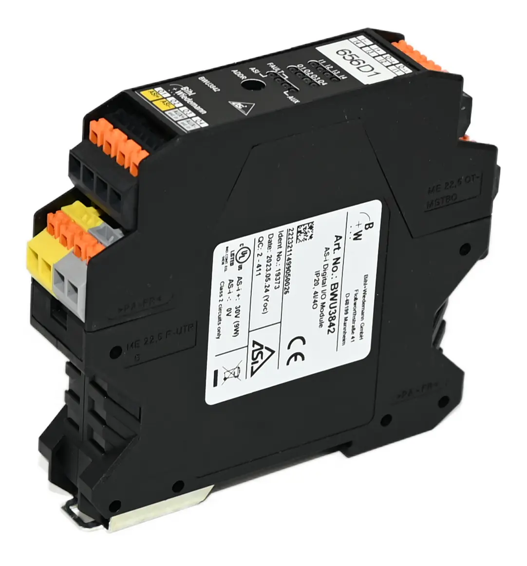 Produktfoto 1 von Bihl+Wiedmann BWU3842 AS-i Digital I/O Module