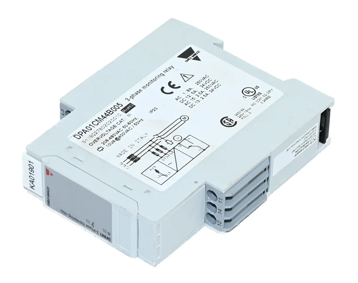 Produktfoto 1 von Carlo Gavazzi DPA01CM44B005 3-Phase Monitoring Relay