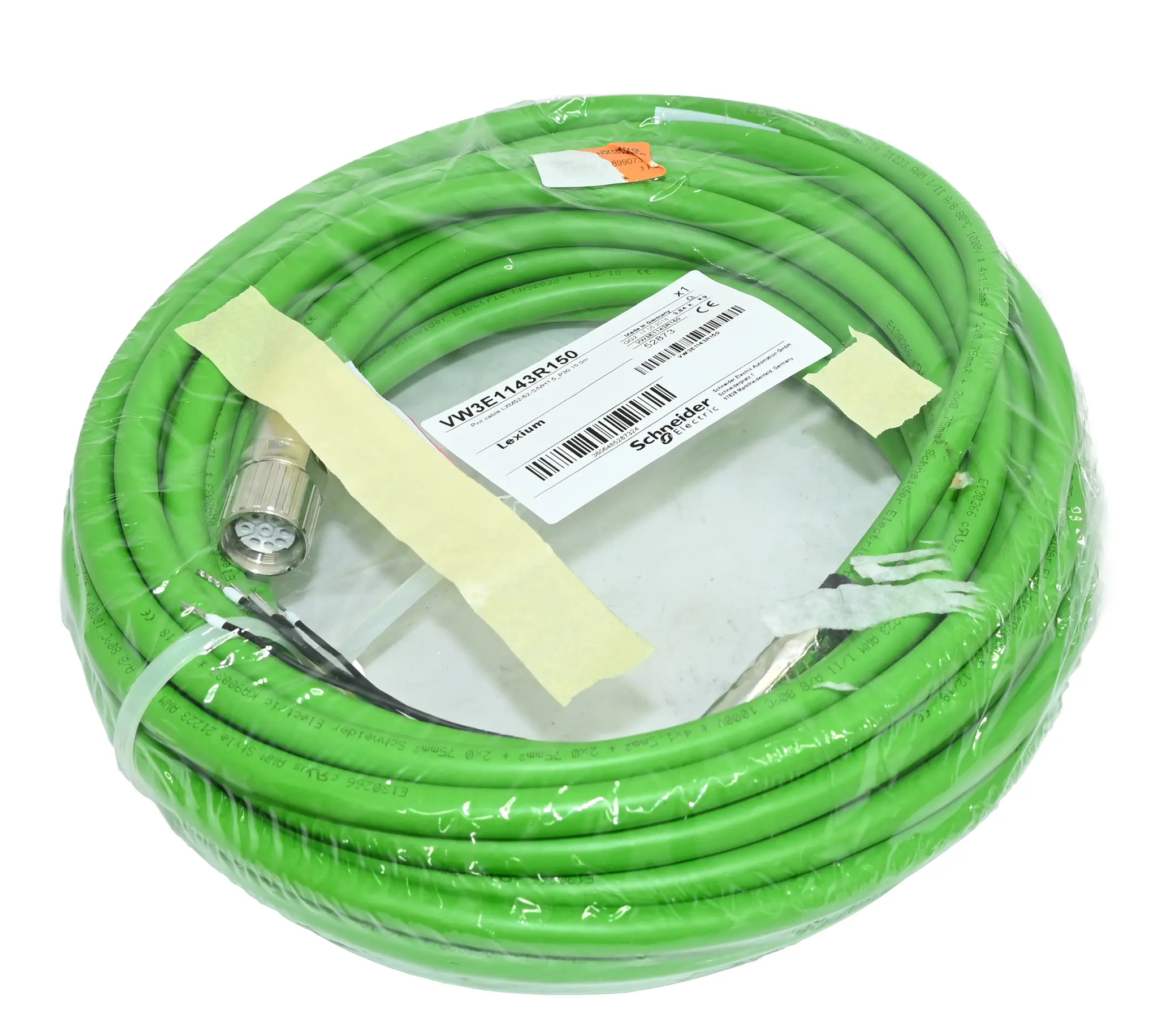Produktfoto 1 von Schneider VW3E1143R150 Lexium Power Cable SH3/MH3 New versiegelt