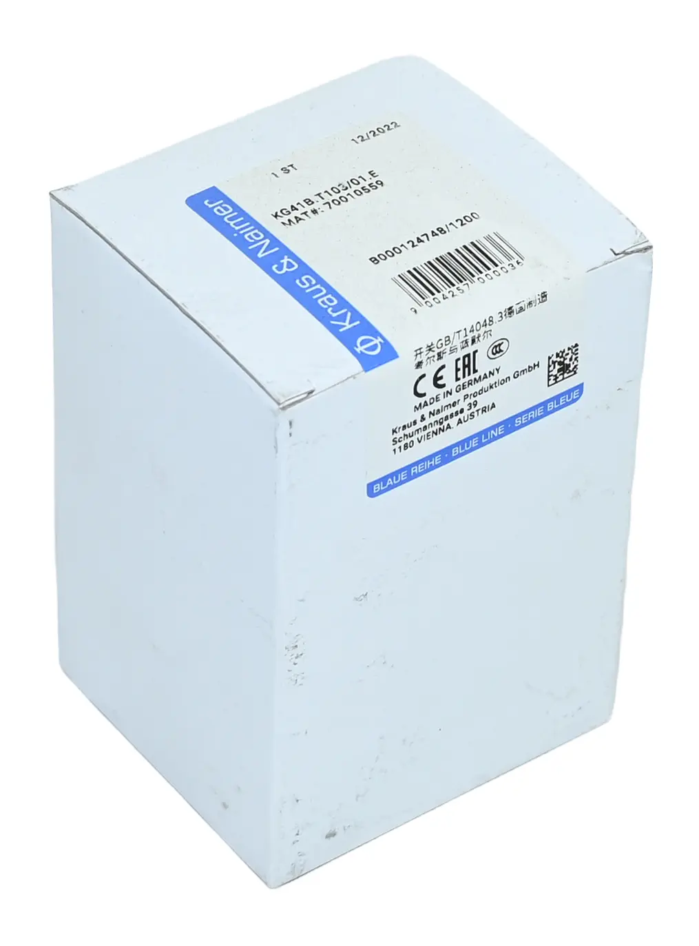 Produktfoto 1 von Kraus & Naimer KG41B.T103/01.e Isolator Switch New versiegelt