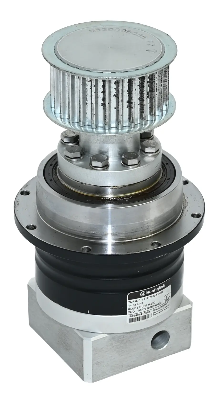 Produktfoto 1 von Bonfiglioli TQF70107S190002 TQF 070 1 7 STD 60A3 CD / 14 S1 UH1 Planetary Servo Gearbox
