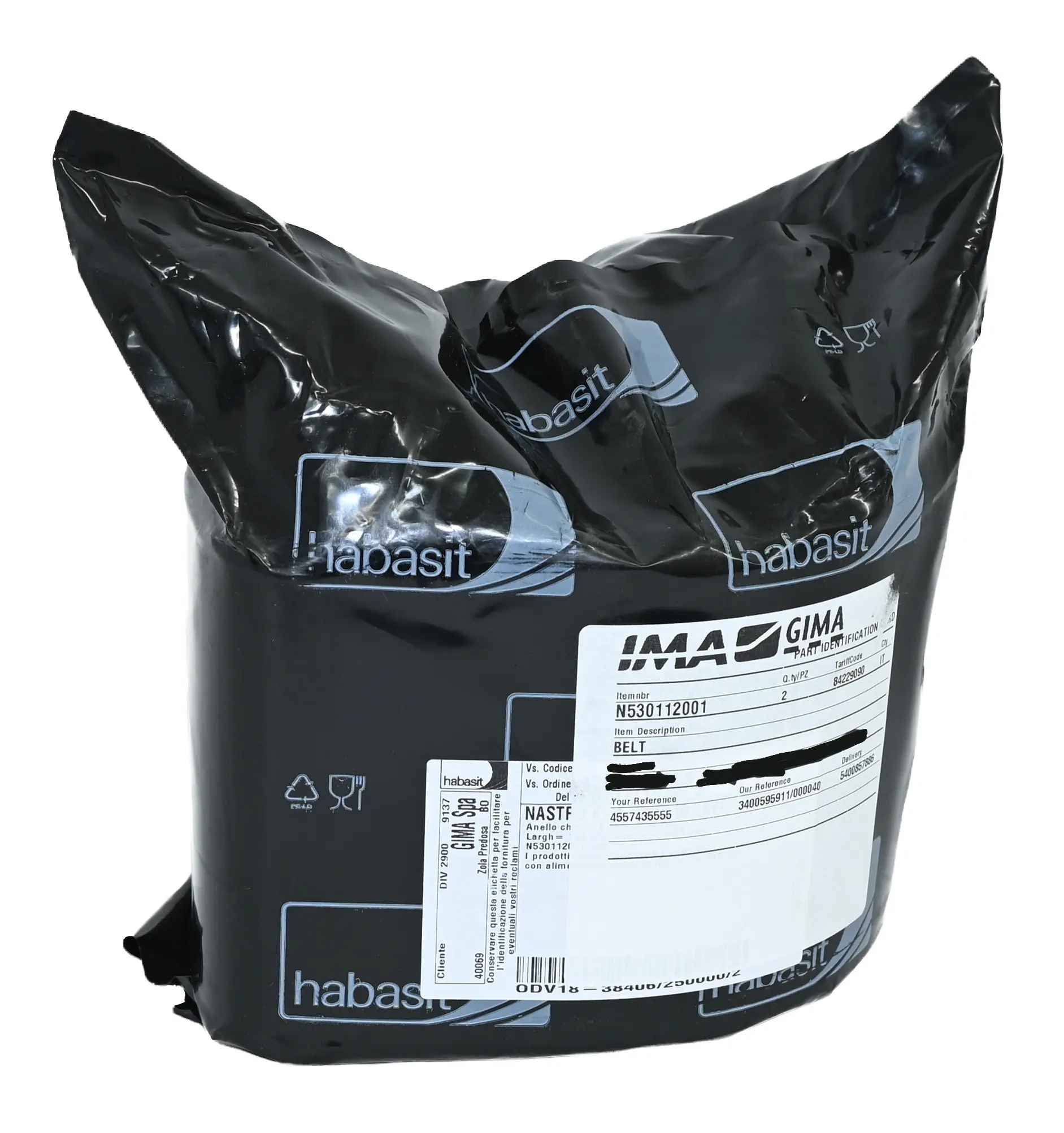 Produktfoto 1 von Habasit N530112001 Conveyor Belt Packaging Machine New versiegelt