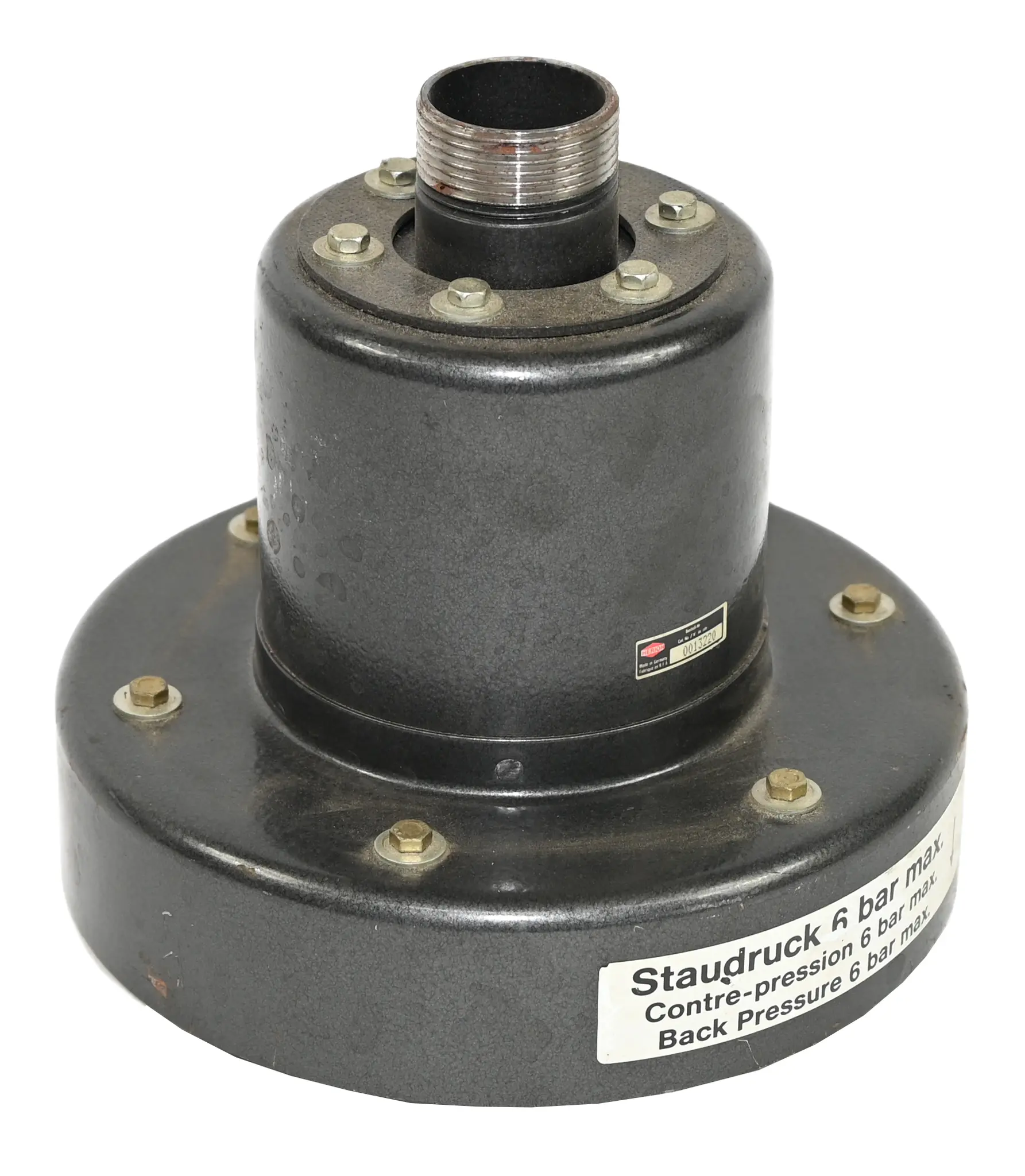 Produktfoto 1 von Herion 0013220 G1-1/4 Pneumatic Safety Silencer Muffler 6 Bar